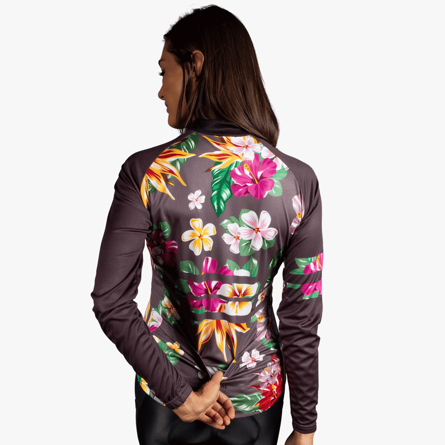 Hawaiian Women's Long Sleeve Cycling Jersey