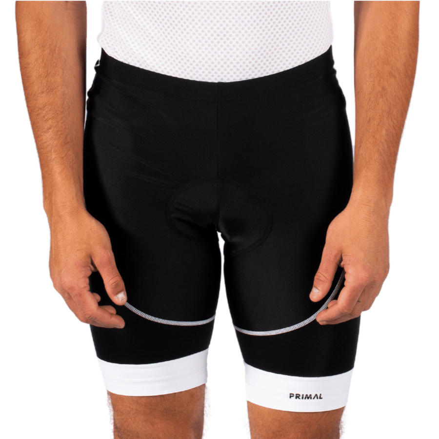 Ebony Men's White Evo Shorts