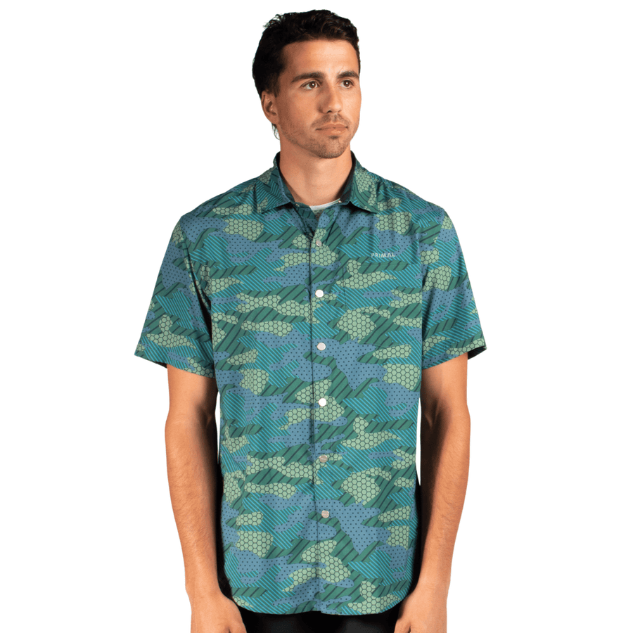 Camo Chameleon Men's Atouran Shirt