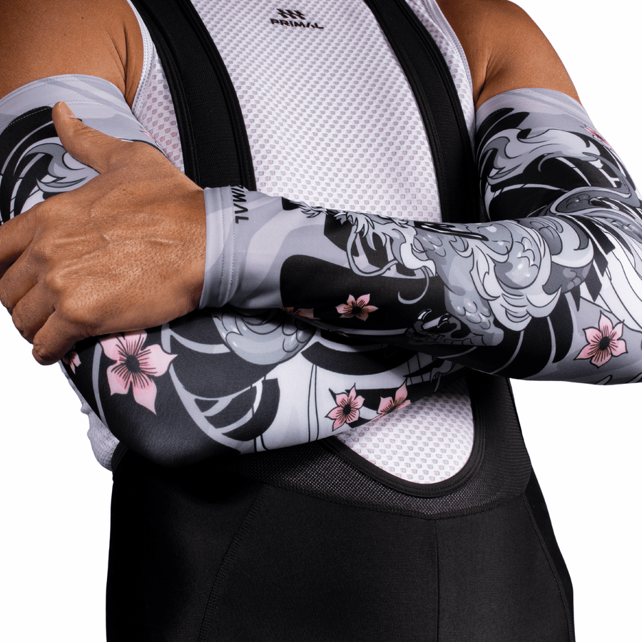 Dragon Tattoo Thermal Arm Warmers