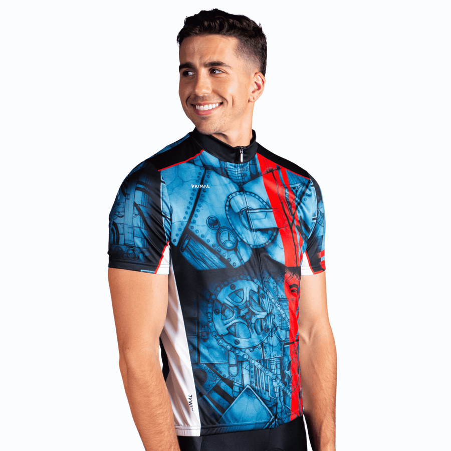 Torque Men's Sport Cut Cycling Jersey