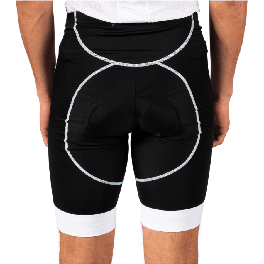 Ebony Men's White Evo Shorts