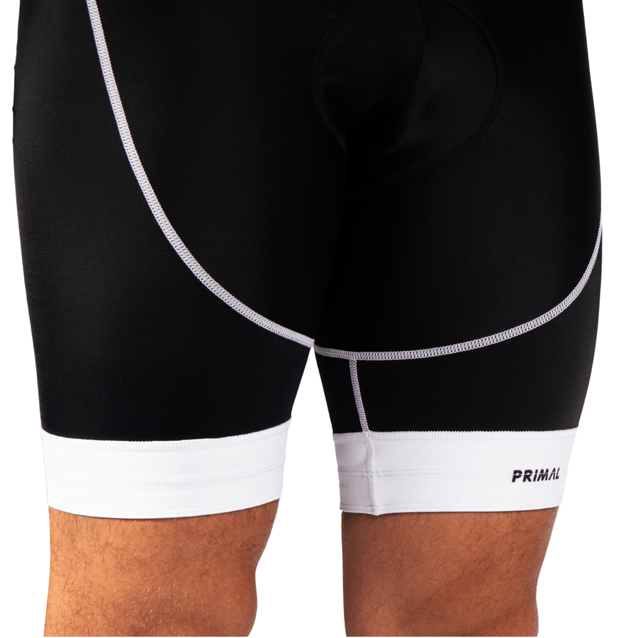 Ebony Men's White Evo Shorts