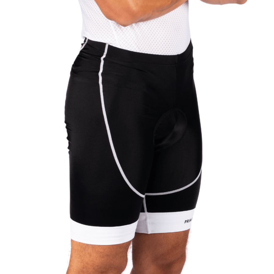 Ebony Men's White Evo Shorts