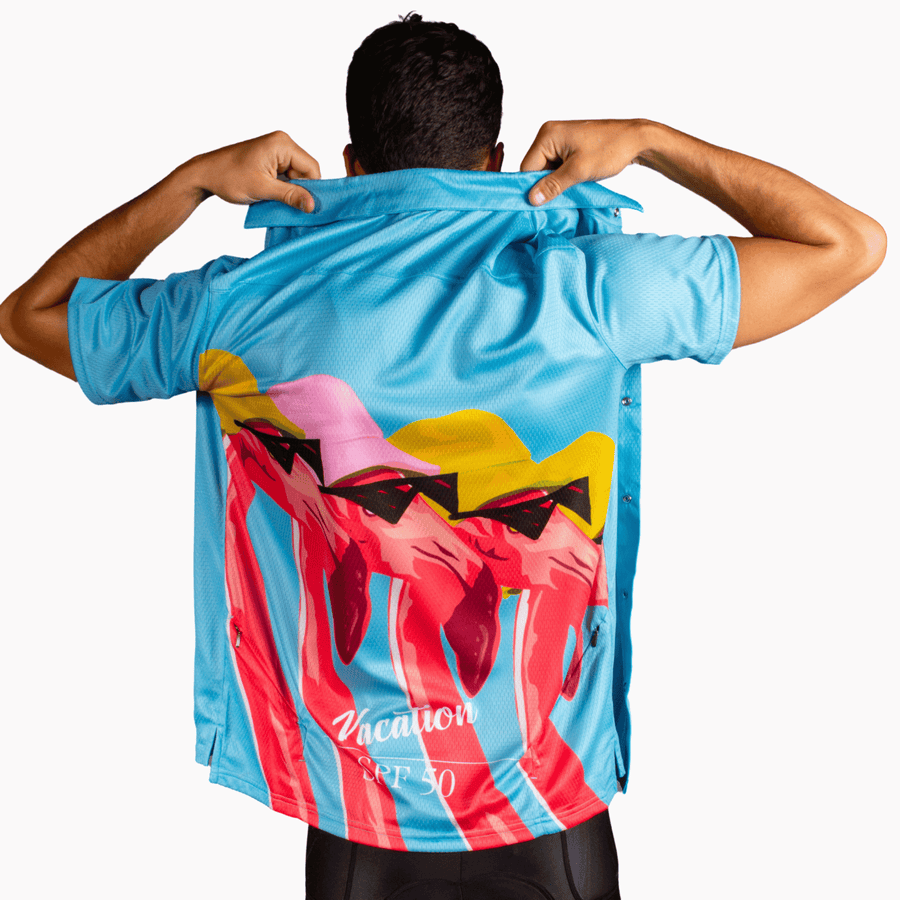 Blue Flamingo Men's Crew Shirt