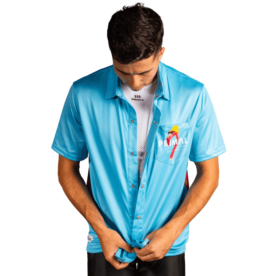 Blue Flamingo Men's Crew Shirt