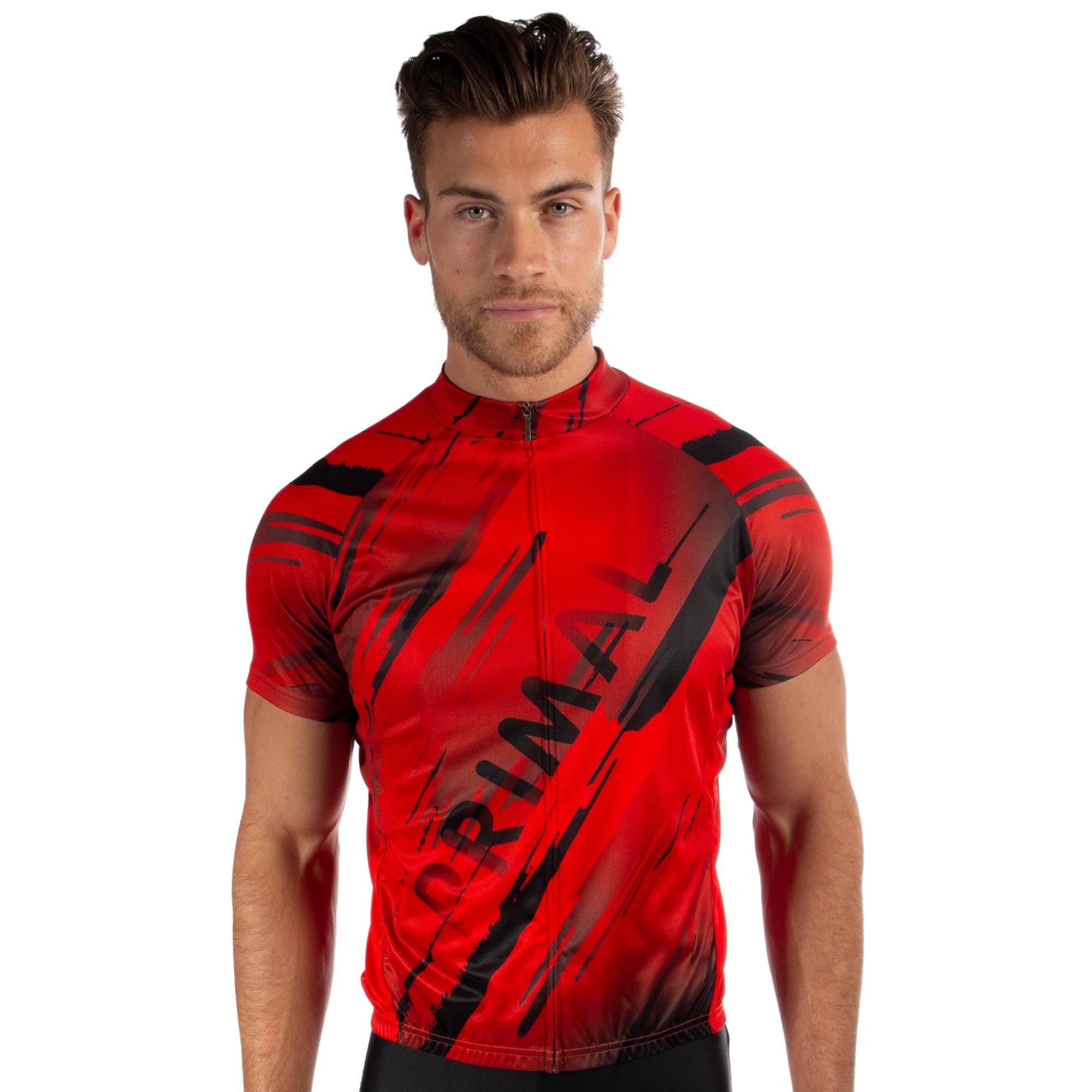 Primal Red Surge Men's Sport Cut Jersey – Primal Wear