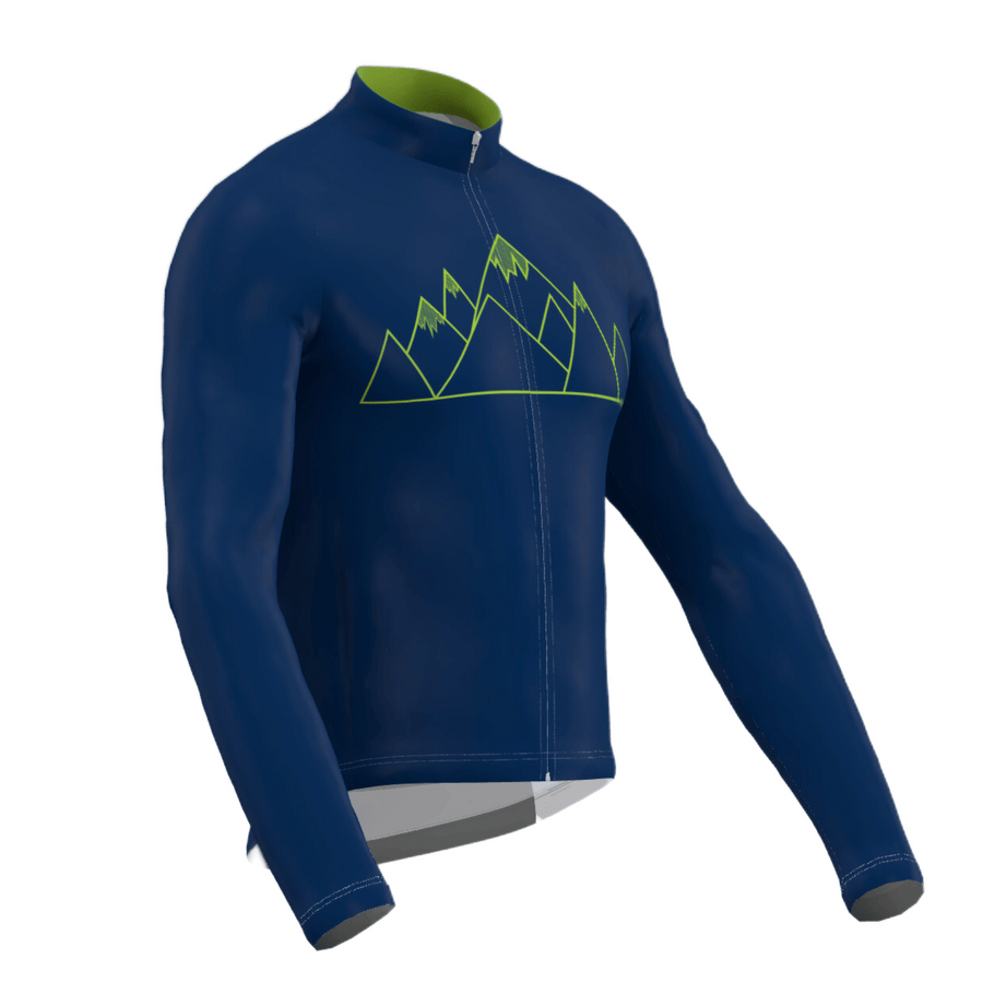 Ascent Men's Long Sleeve Sport Cut Jersey