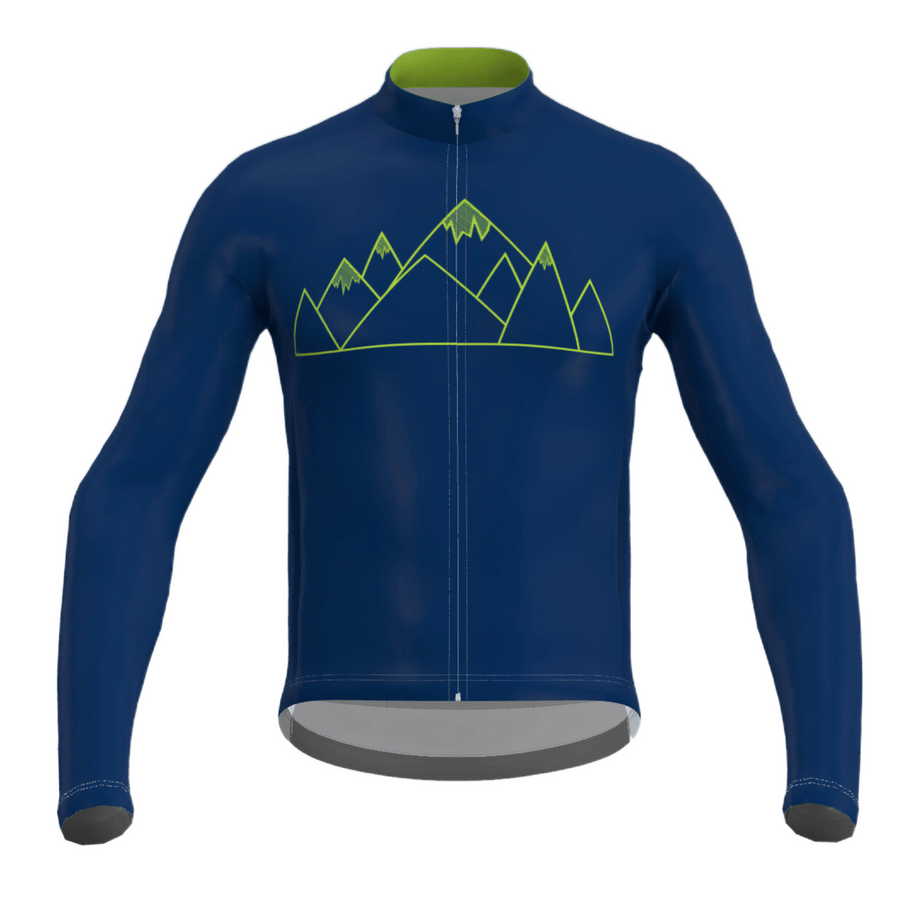 Ascent Men's Long Sleeve Sport Cut Jersey