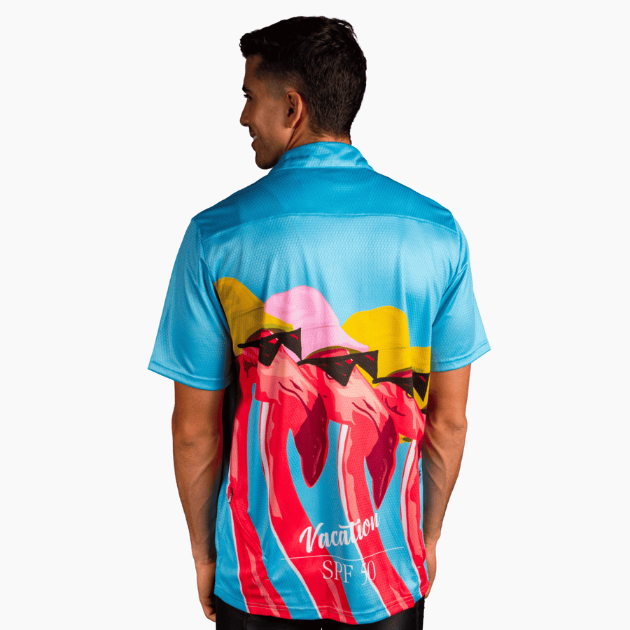 Blue Flamingo Men's Crew Shirt