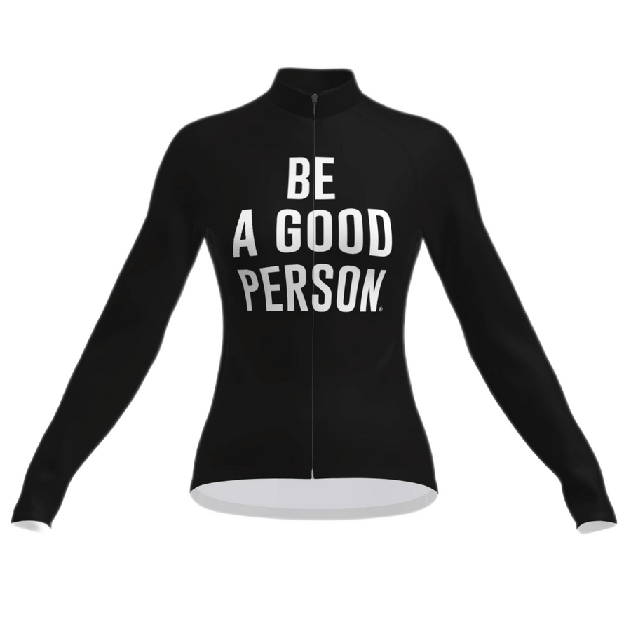 Be A Good Person Women's Long Sleeve Prisma Jersey