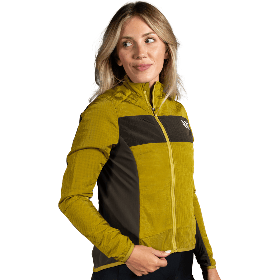 Alitios Women's Mustard Race Cut Vertos THS Jacket