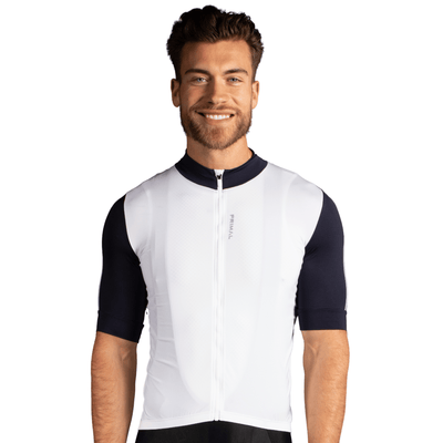 Alitios Men's White/Navy Vertos Jersey