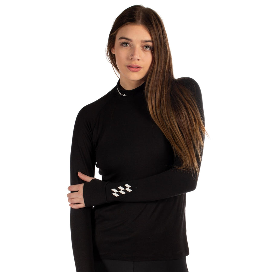 Women's Thermal Base Layer Long Sleeve - Black
