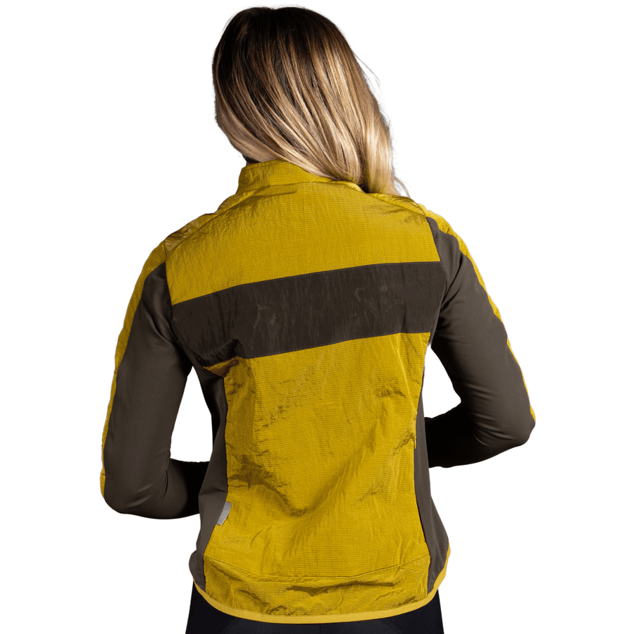 Alitios Women's Mustard Race Cut Vertos THS Jacket