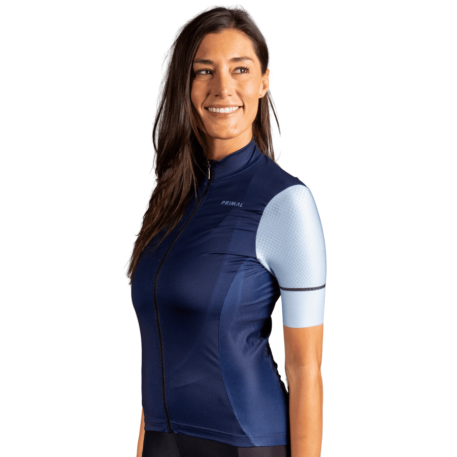 Solid Navy Women's Helix 2.0 Jersey