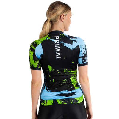 Primal Wear IsoMatrix Reflective Women's Omni Full Zip Cycling Jersey