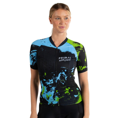 Primal Wear IsoMatrix Reflective Women's Omni Full Zip Cycling Jersey