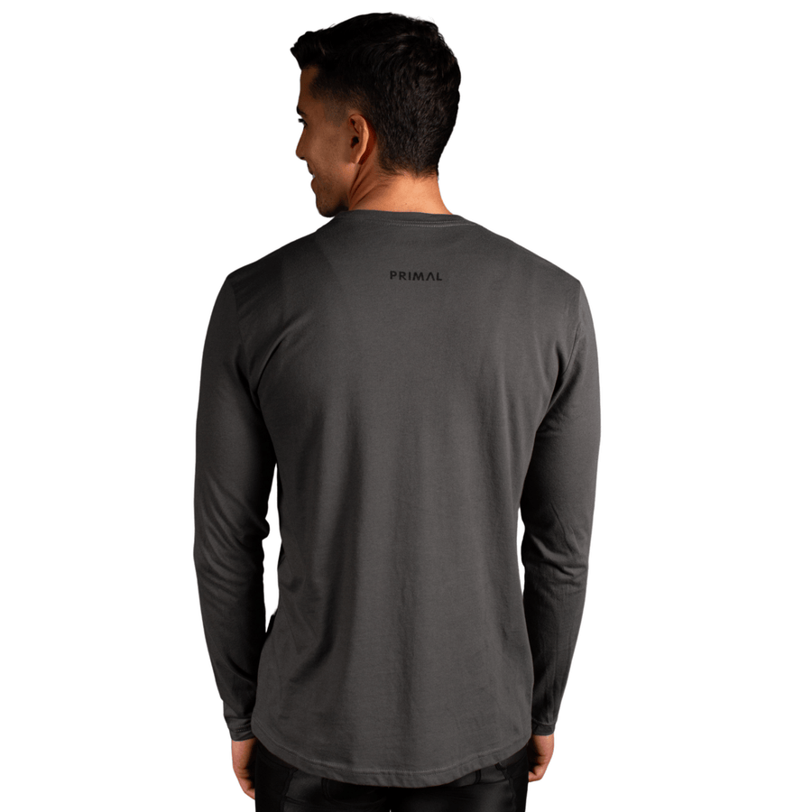 Charcoal Primal Men's Long Sleeve T-Shirt