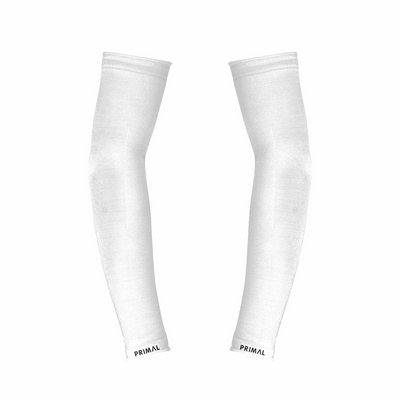 Canuto White Lightweight Sun Sleeves