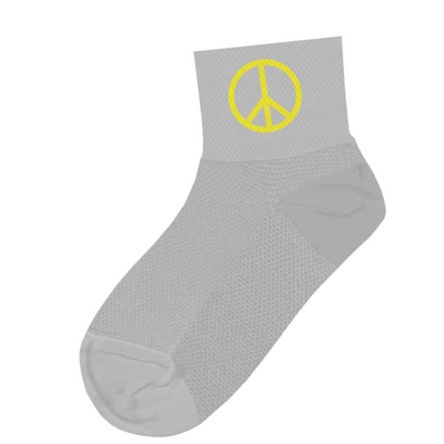Pedal for Peace Mid Cuff Sock