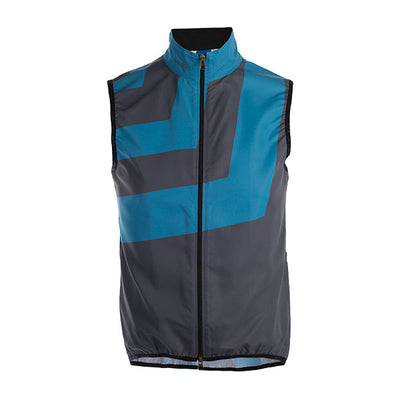 Slant Grey Men's Wind Vest / Gilet freeshipping - Primal Europe cycling%