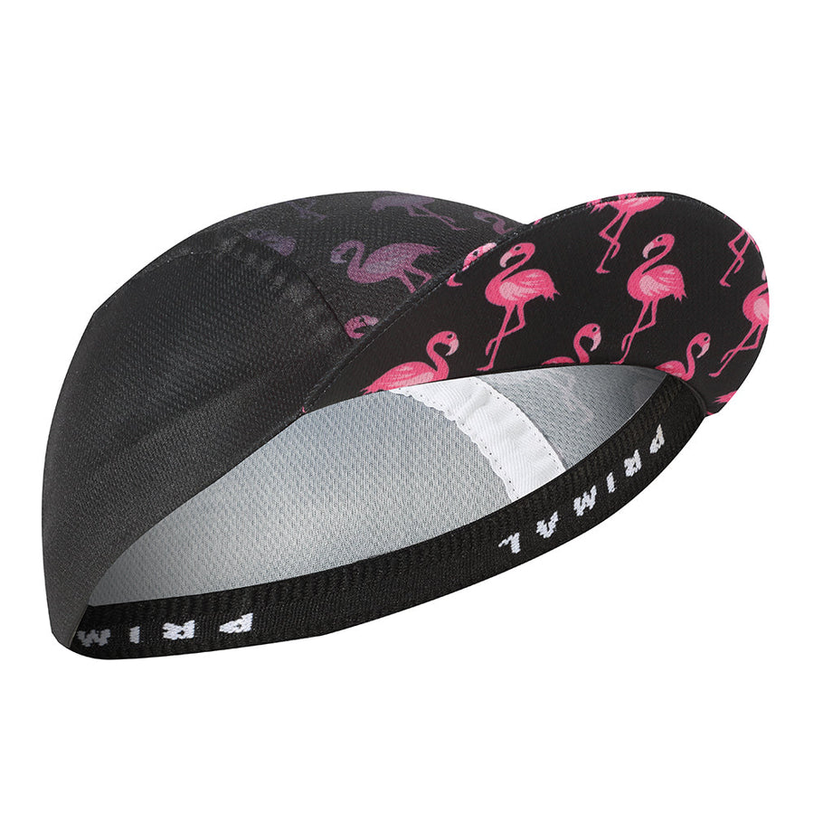 Primal Europe Flamingo Black Cycling Cap