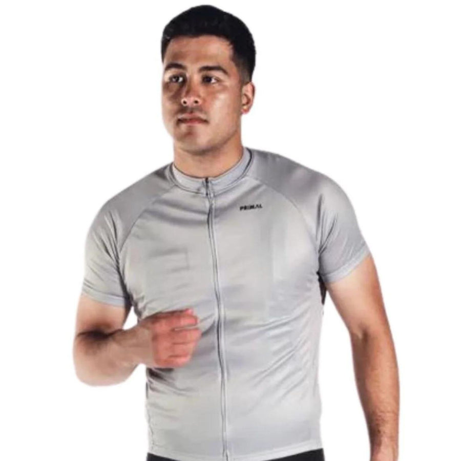 Solid Grey Men's Sport Cut Jersey