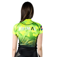 Cycling Jersey Primal Wear Neon Colorado Women's Omni Full Zip