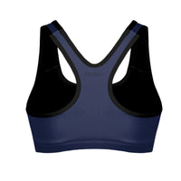 Washed Navy Women's Sports Bra – Primal Wear