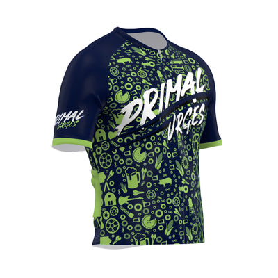 Primal Urges Neon Navy Men's Omni Jersey