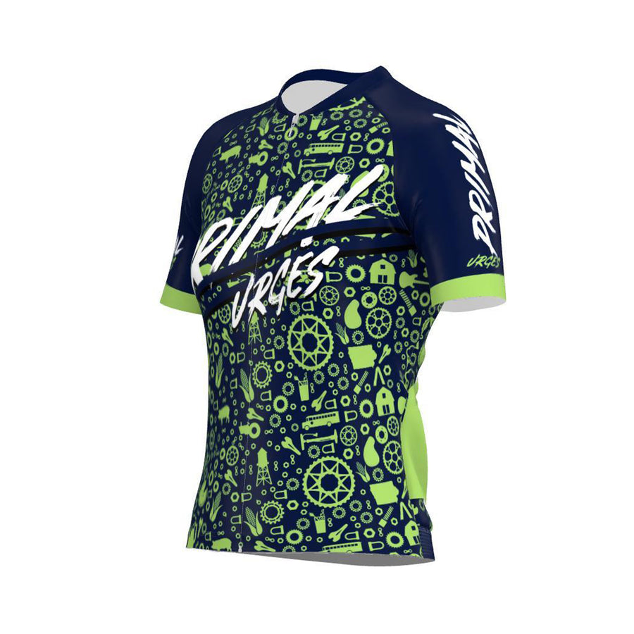 Primal Urges Neon Navy Women's Omni Jersey