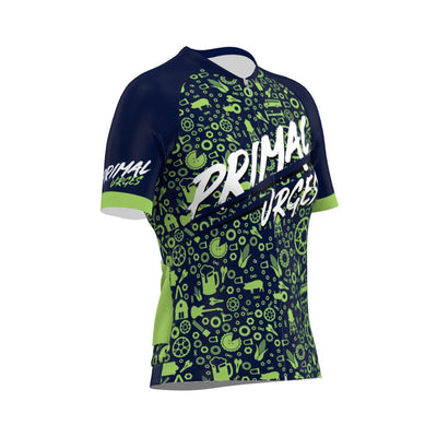 Primal Urges Neon Navy Women's Omni Jersey