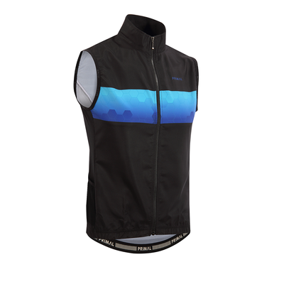 Primal Europe Geometric Men's Race cut Wind Vest