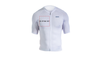 Solid White Men's Omni Jersey (Customized)