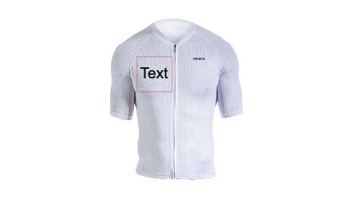 Solid White Men's Omni Jersey (Customized)