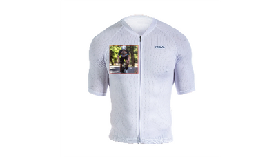 Solid White Men's Omni Jersey (Customized)