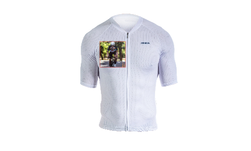 Solid White Men's Omni Jersey (Customized)