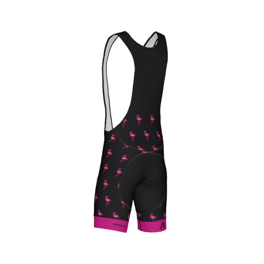 Flamingo Black Men's Bibs