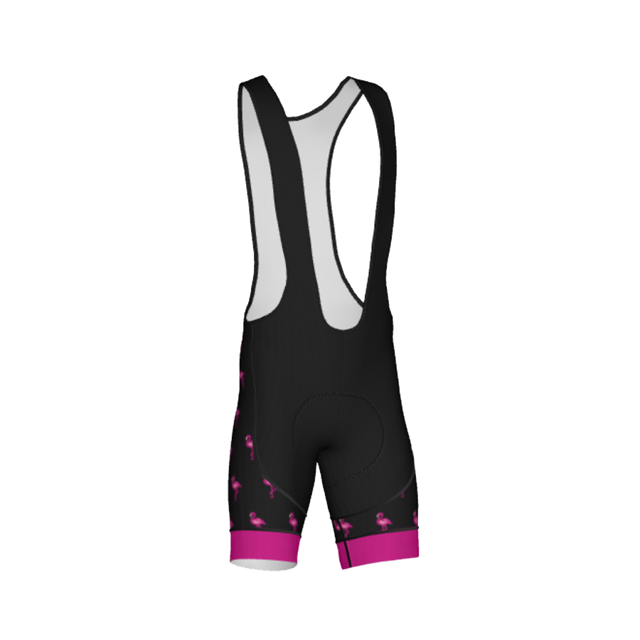 Flamingo Black Men's Bibs