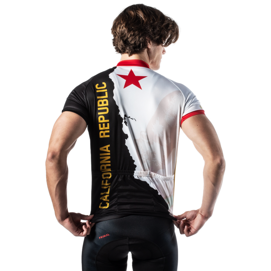 Buy Primal Wear California Republic Cycling Jersey Men's XL Short