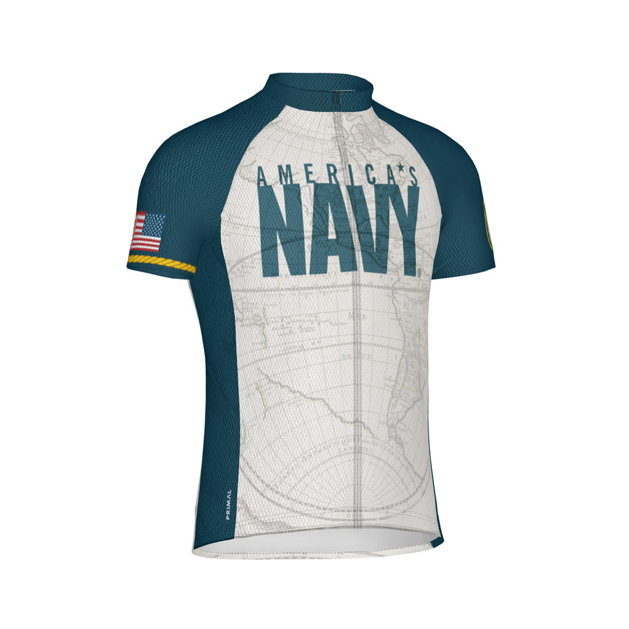 Primal Wear US Military Team Men's 3/4 zip Cycling Jersey - Size Small
