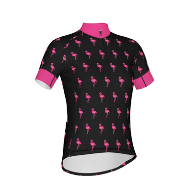 Flamingo Black Women's Jersey