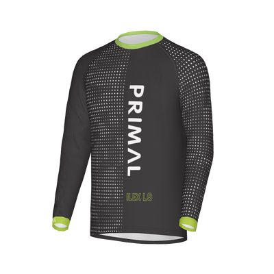 Primal Wear Frequency EVO Men's Cycling Jersey: Green/Black/White, MD –  Aventuron
