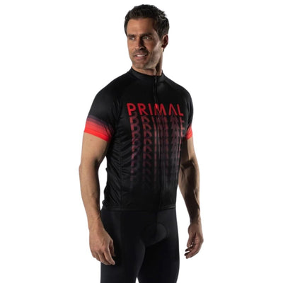 Primal Red Echo Men's Sport Cut Jersey