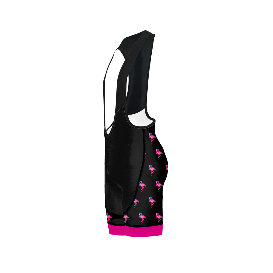 Flamingo Black Men's Bibs