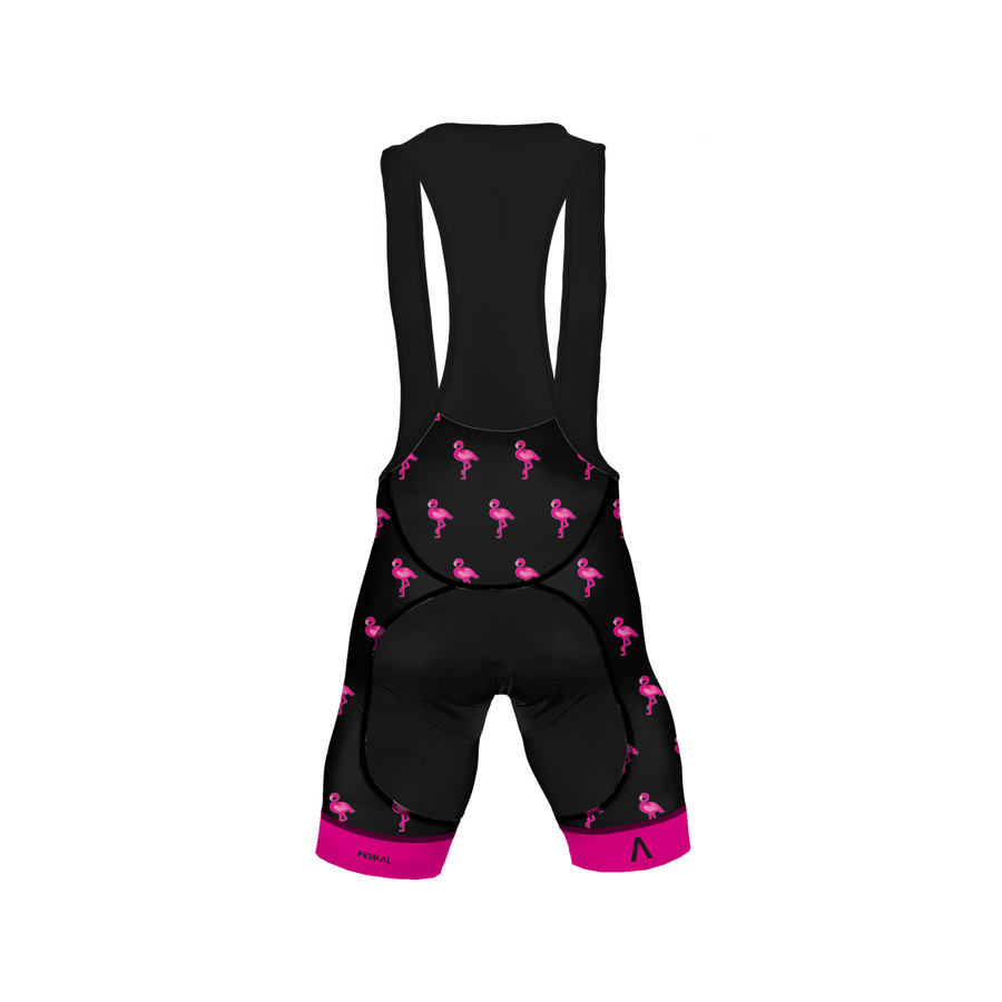 Flamingo Black Men's Bibs