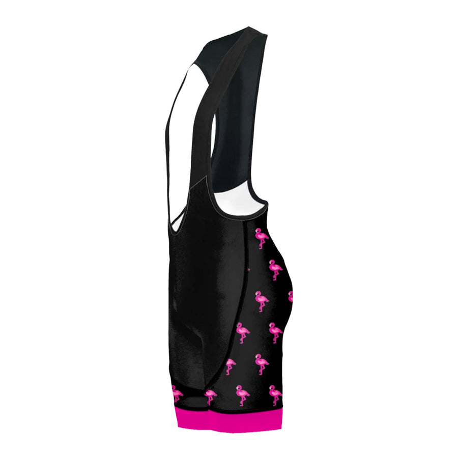 Flamingo Black Women's Bibs