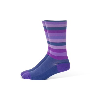 Purple Stripe Socks