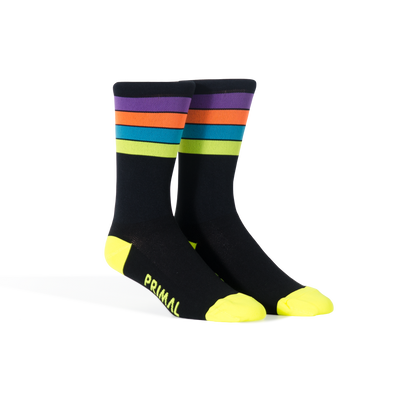 Neon Rainbow Socks